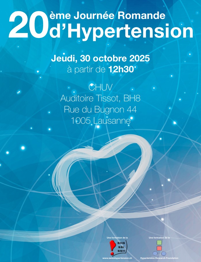 20ème Journée Romande d’Hypertension